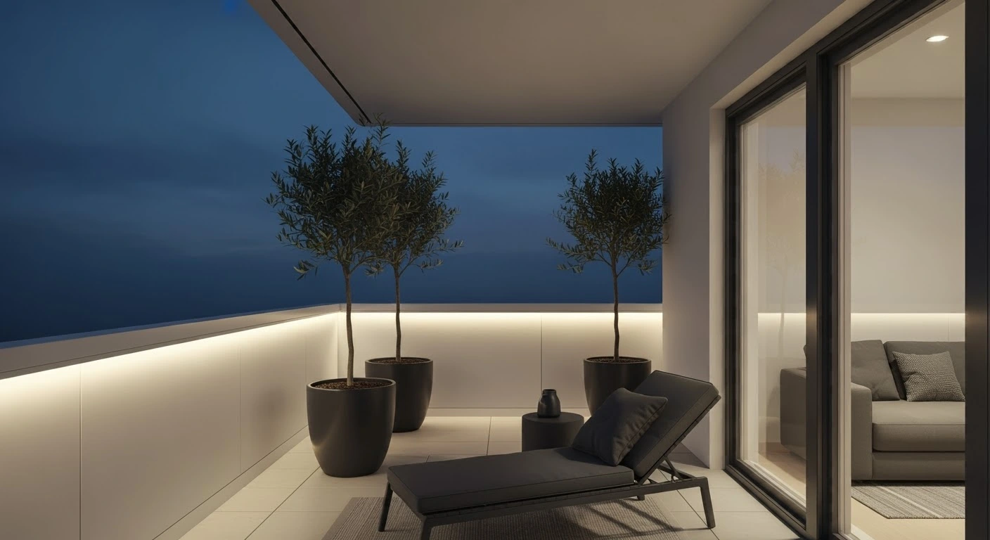 Füme cam balkon avantajları ve görünüm